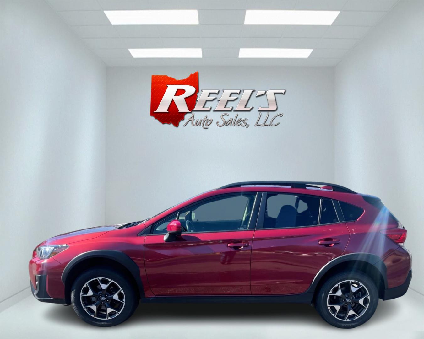 2019 Red /Black Subaru Crosstrek 2.0i Premium CVT (JF2GTACC8KH) with an 2.0L I4 DOHC 16V engine, Automatic transmission, located at 547 E. Main St., Orwell, OH, 44076, (440) 437-5893, 41.535435, -80.847855 - Photo#9